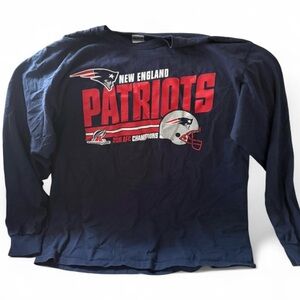 Vintage Gildan NFL New England Patriots 2011 AFC ChampionsLong Sleeve Size XL